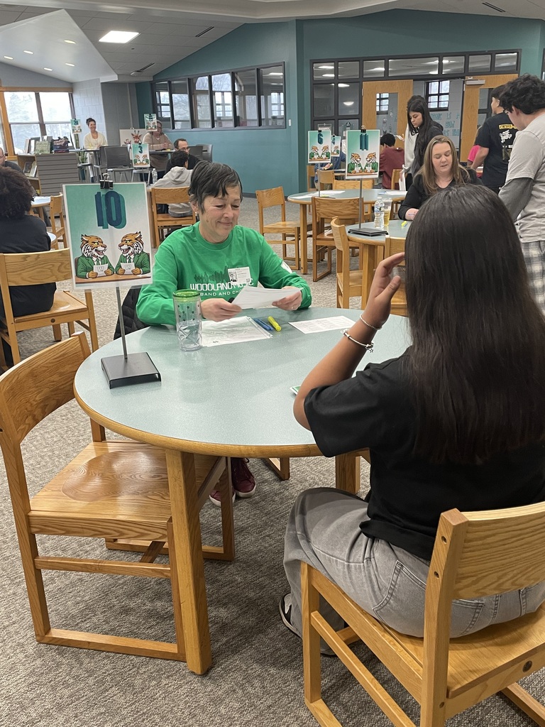 8th Grade Students participate in mock interviews to learn career readiness skills