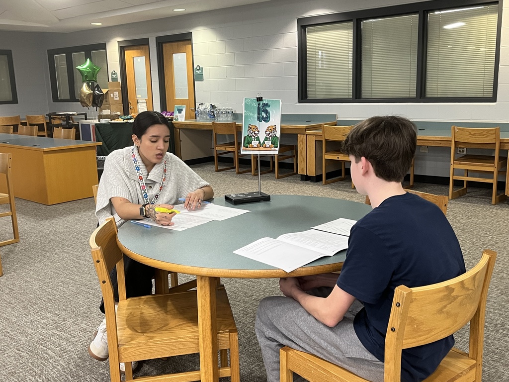 8th Grade Students participate in mock interviews to learn career readiness skills