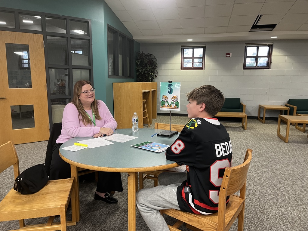 8th Grade Students participate in mock interviews to learn career readiness skills