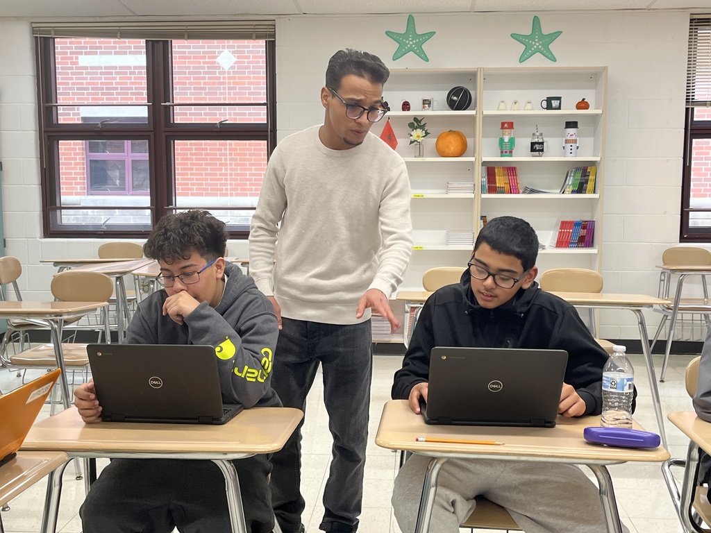 Global Pen Pals project in Mr. Aablouche's class - Jan. 2026