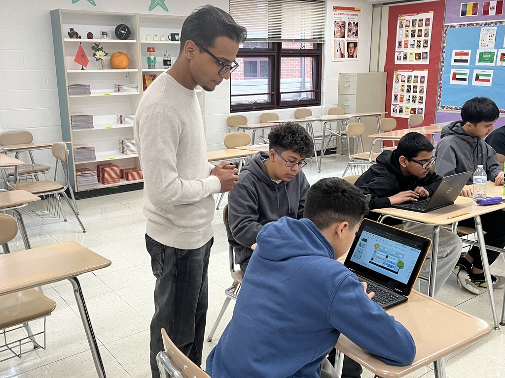 Global Pen Pals project in Mr. Aablouche's class - Jan. 2026