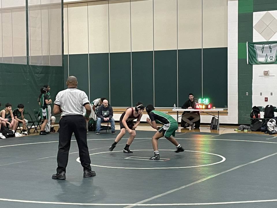 Image from Wrestling match