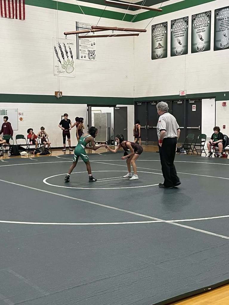 Image from Wrestling match