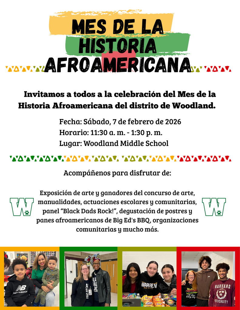 Black History Month Celebration, Feb. 7 at 11:30 a.m. at WMS Spanish Flyer