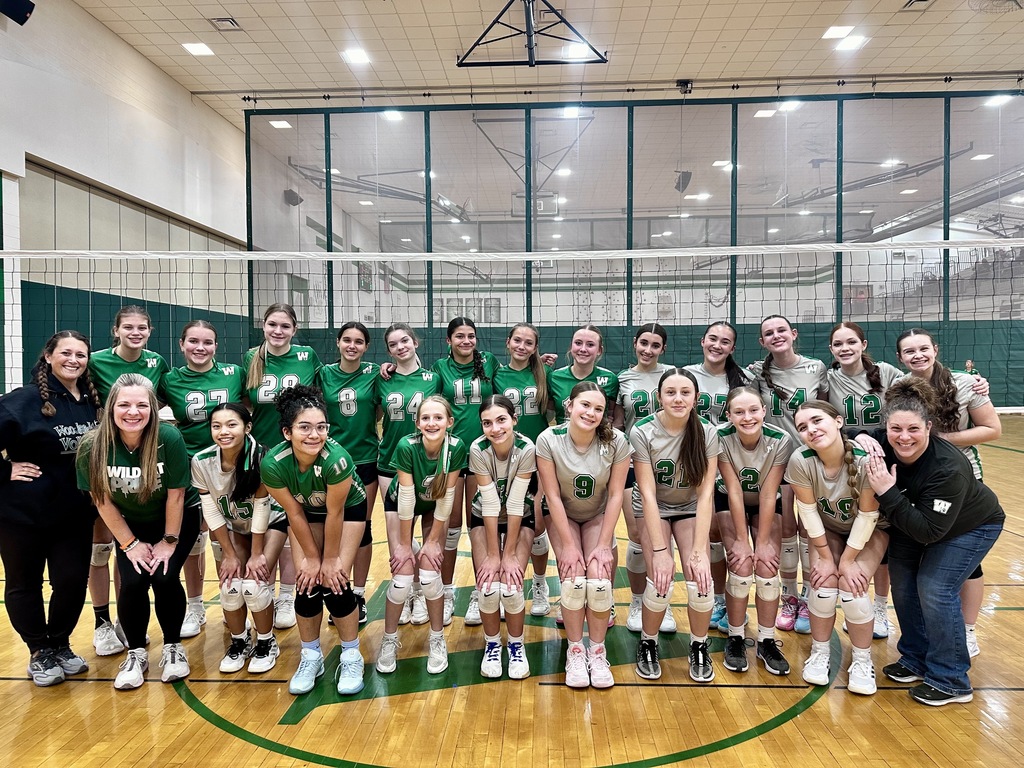 8th Grade Girls Volleyball Teams - Woodland Green vs. Woodland White