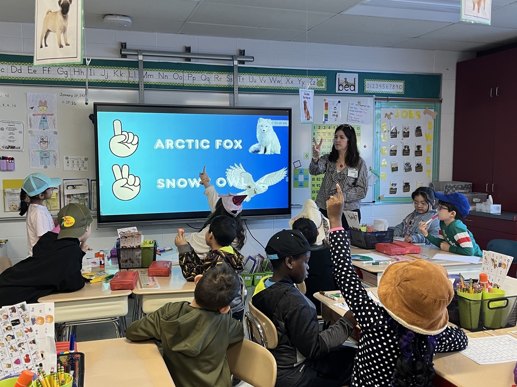 Ms. Buckland's 1st grade class at Elementary