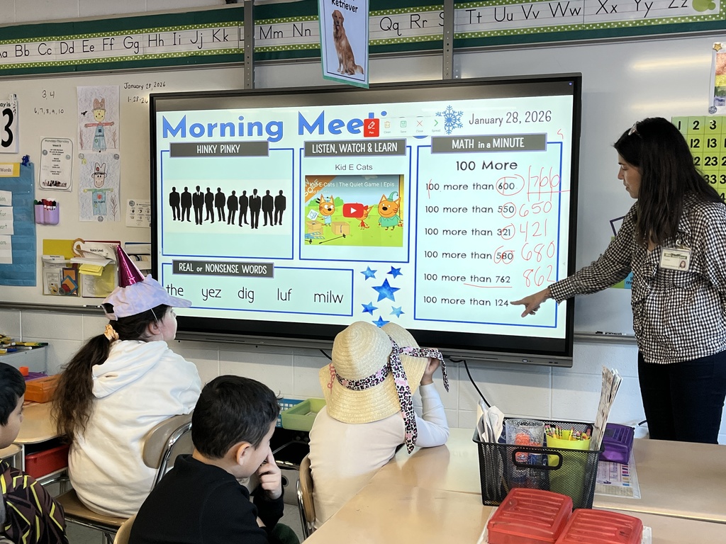 Ms. Buckland's 1st grade class at Elementary