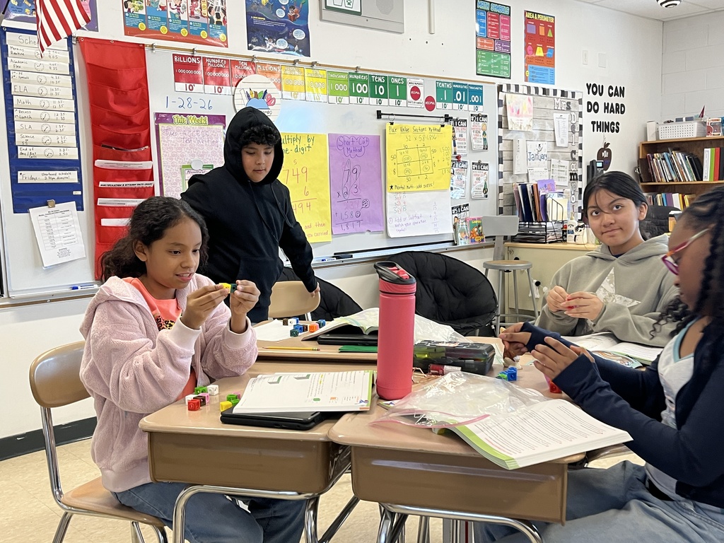 Math Lesson in Ms. Del Campo's Class at Intermediate