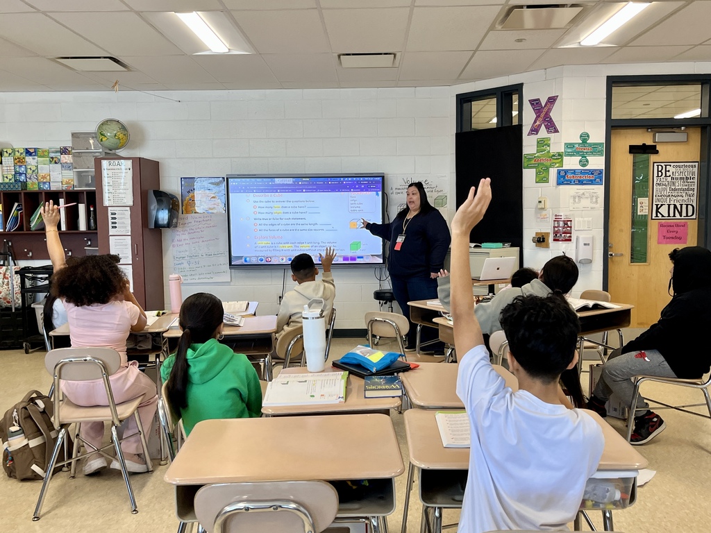 Math Lesson in Ms. Del Campo's Class at Intermediate