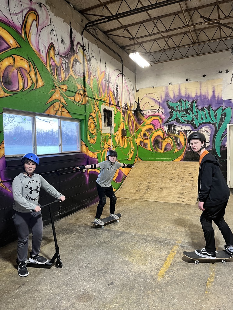 WMS Skateboarding Club at an indoor skate park 2026