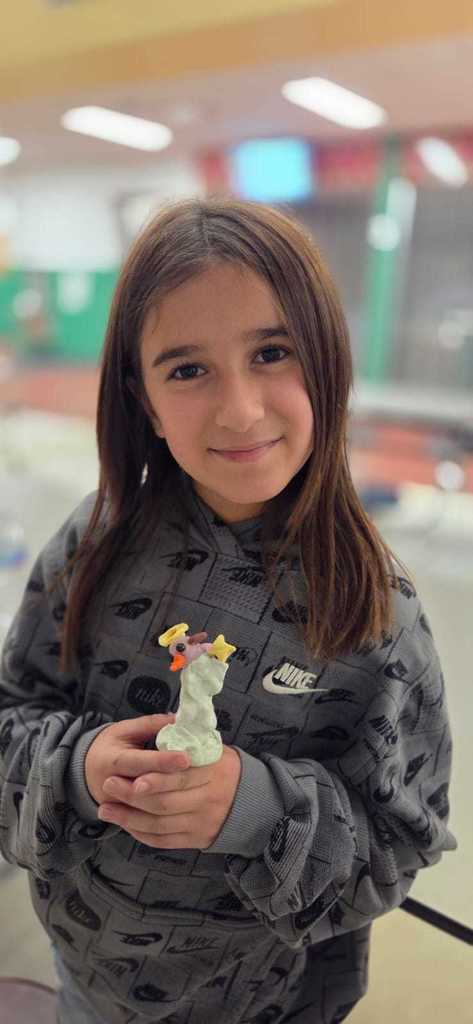 February BPAC Meeting - while the adults were learning, the children completed crafts with volunteers