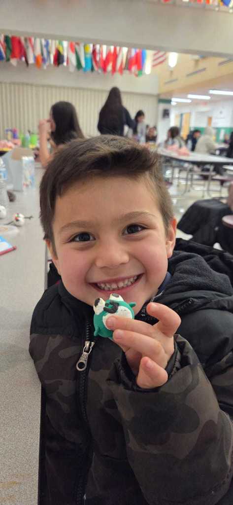 February BPAC Meeting - while the adults were learning, the children completed crafts with volunteers