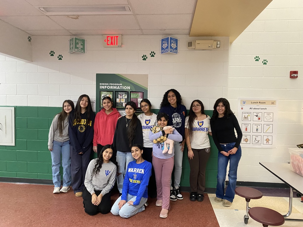 February BPAC Meeting - Volunteers from Avanza (student group at Warren Township High School)