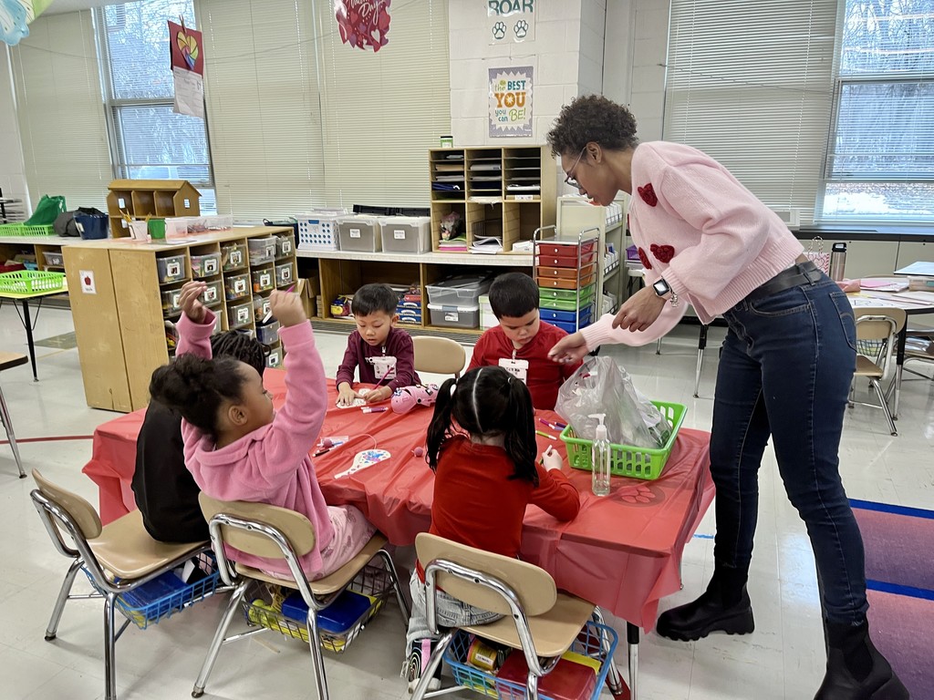 Friendship Parties at Woodland Primary for Valentines Day Feb 2026