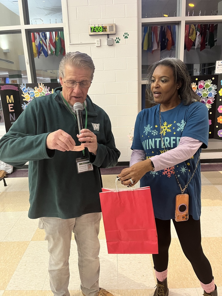 prizes at WinterFest, Feb. 2026