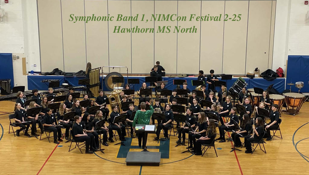 Students preforming at Nimcon 