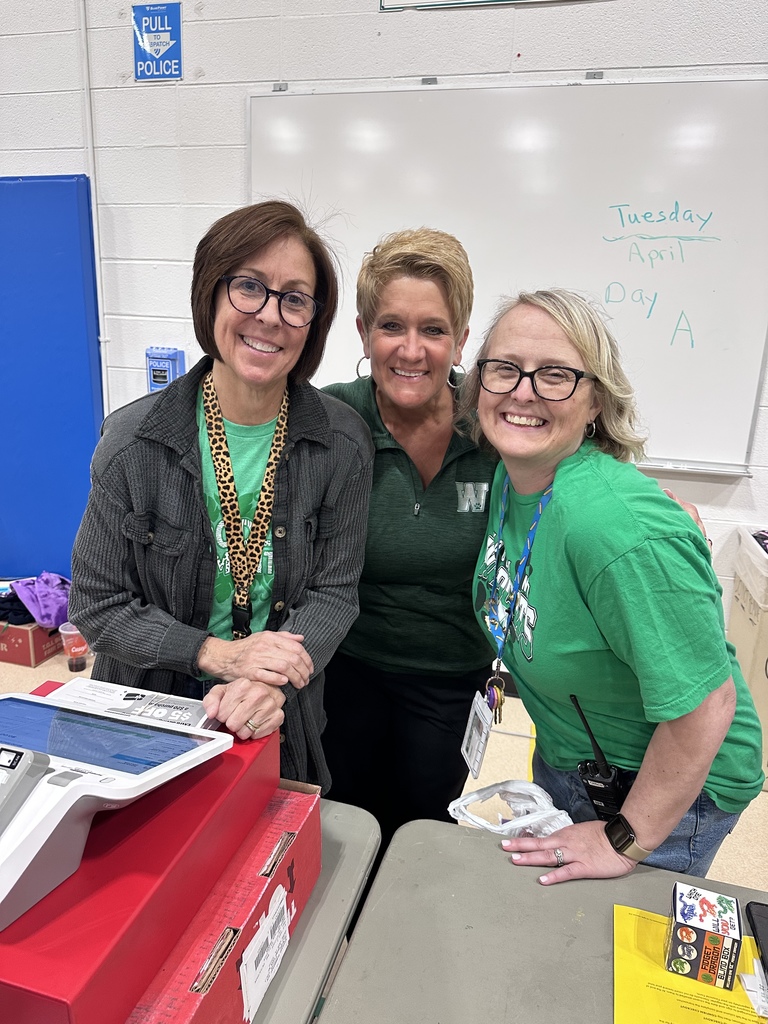 Three teachers at Elementary Family Fun & Games Night April 2026