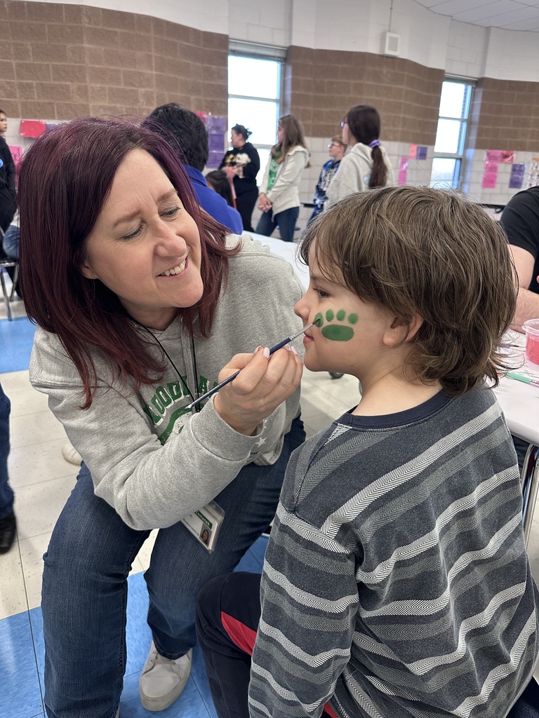 Face Painting at Elementary Family Fun & Games Night April 2026