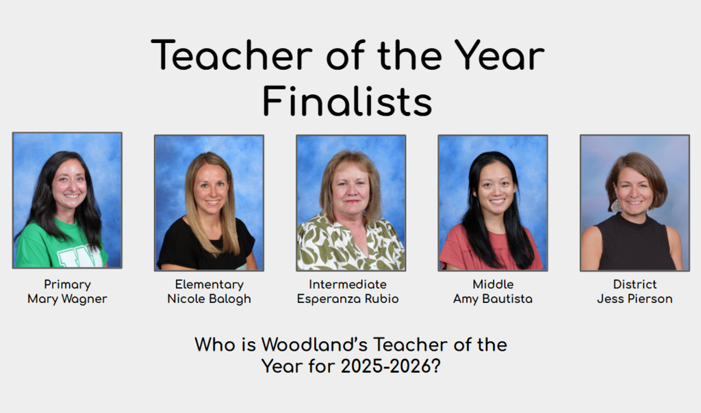 Teacher of the Year Finalists - Wagner, Balogh, Rubio, Bautista, Pierson