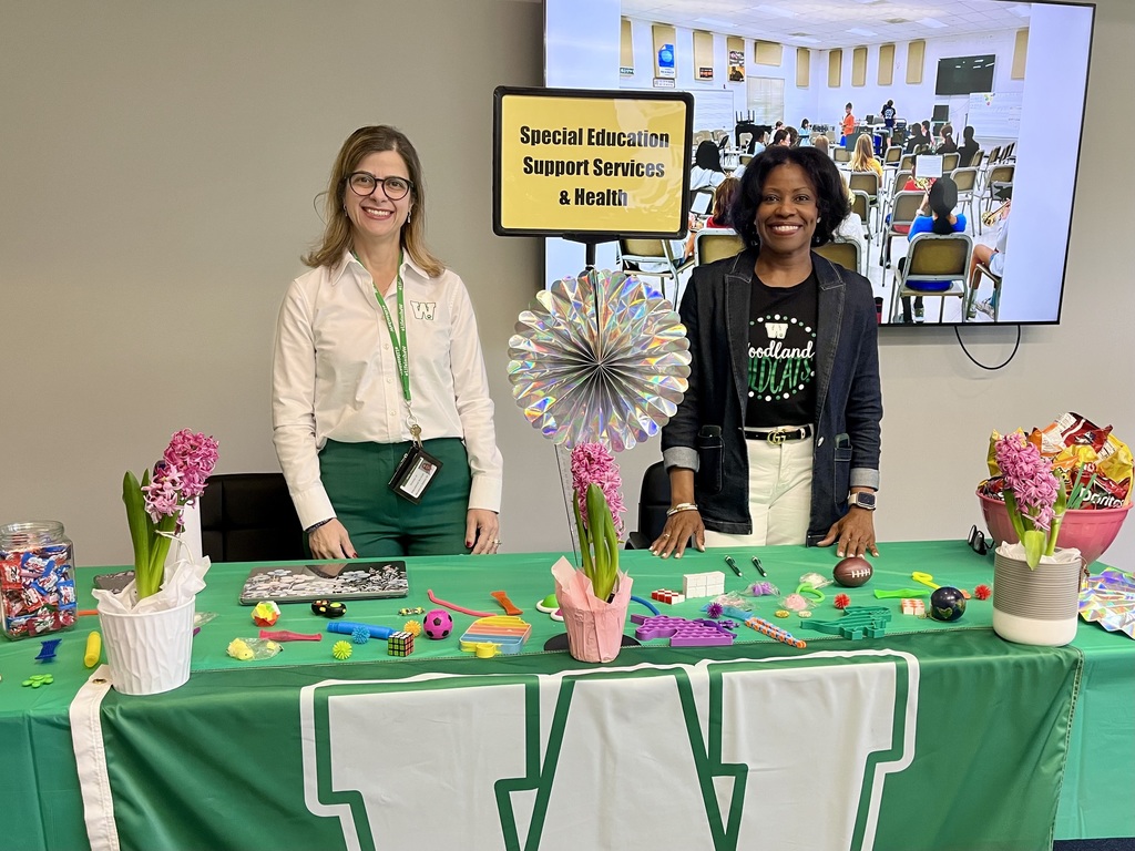 Career Fair Booth for the Educational Services Department April 2025