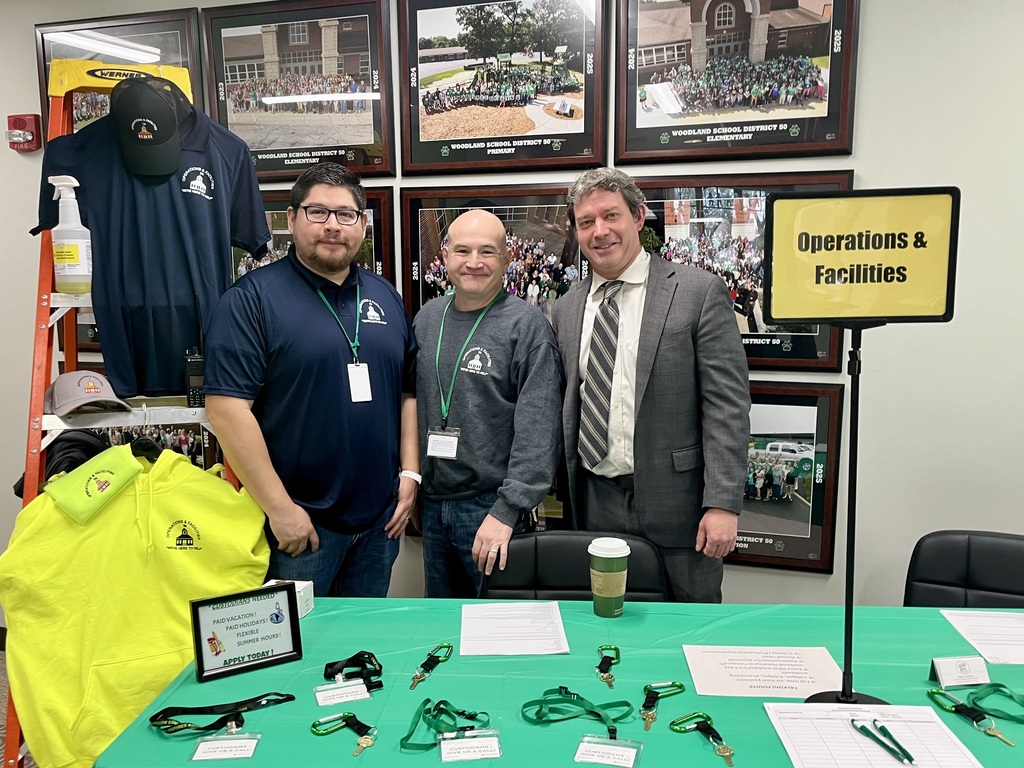 Career Fair Booth for the Operations & Facilities Department April 2025