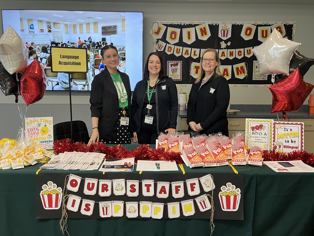 Career Fair Booth for the Teaching and Learning Department April 2025