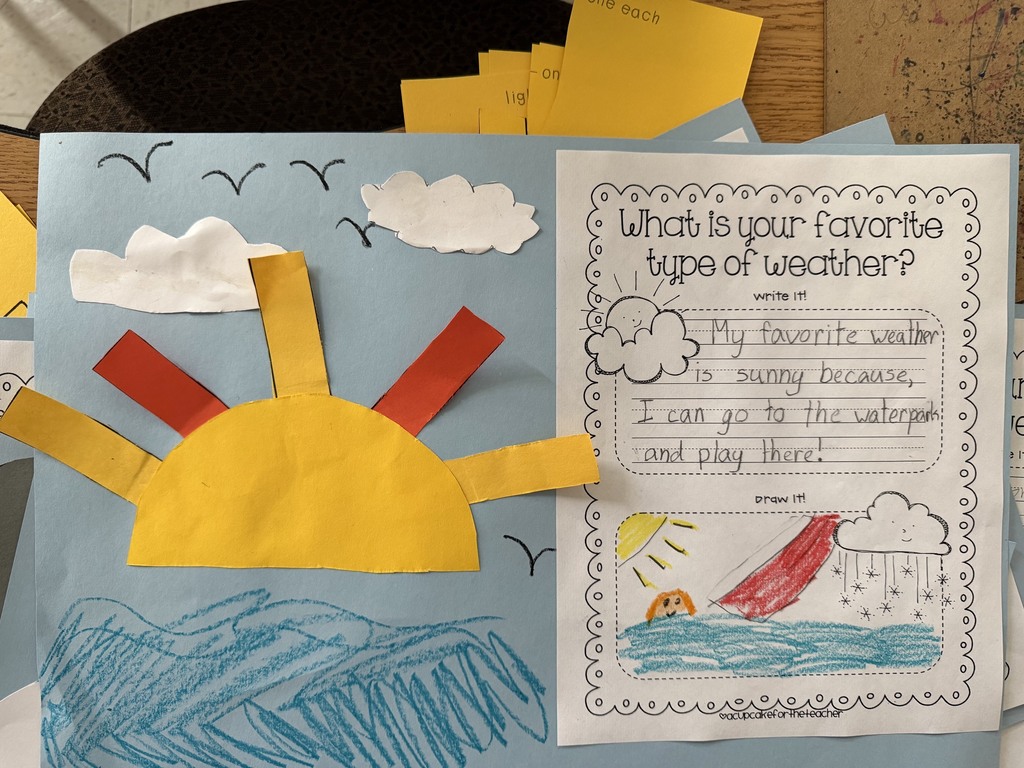Student Weather project - sunny day 