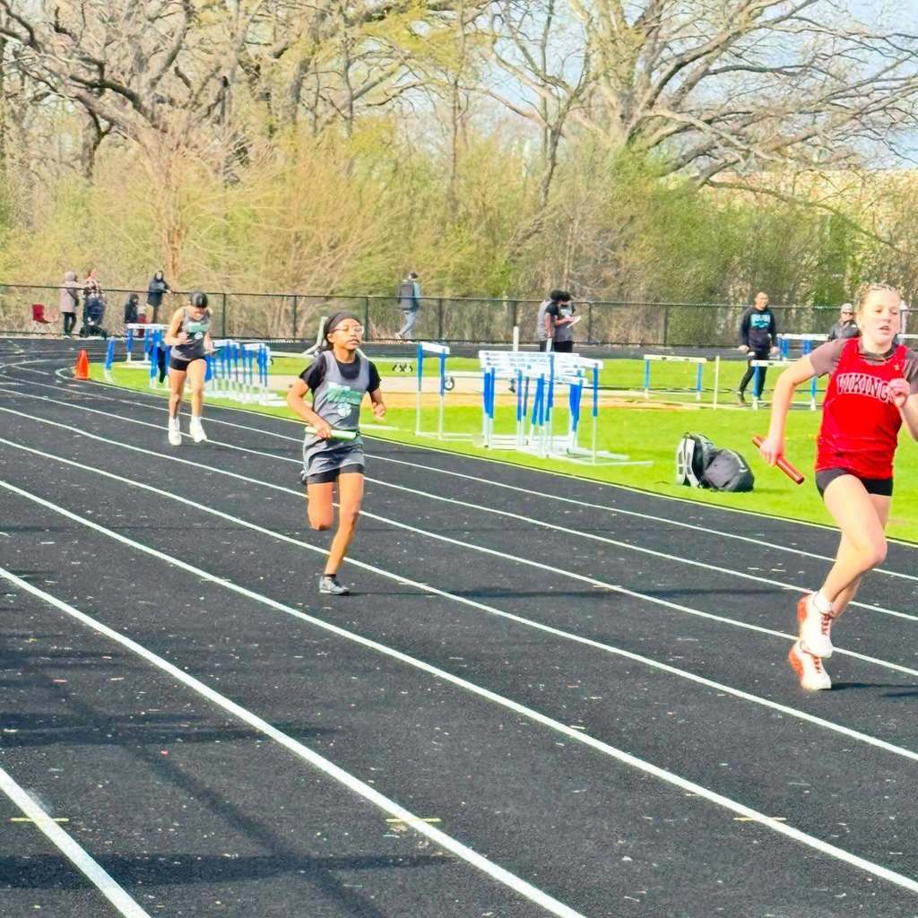 Woodland Middle School Track - photo from meet April 2026