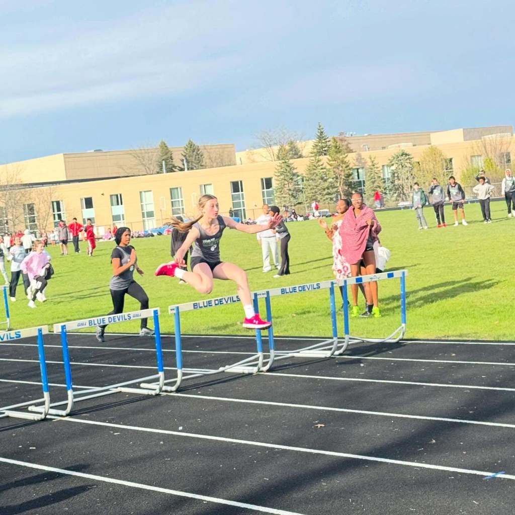 Woodland Middle School Track - photo from meet April 2026