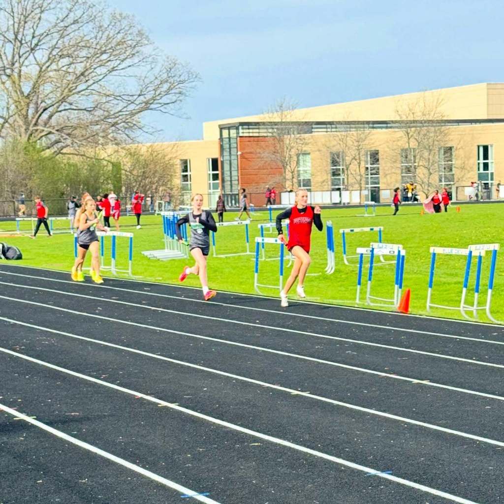Woodland Middle School Track - photo from meet April 2026