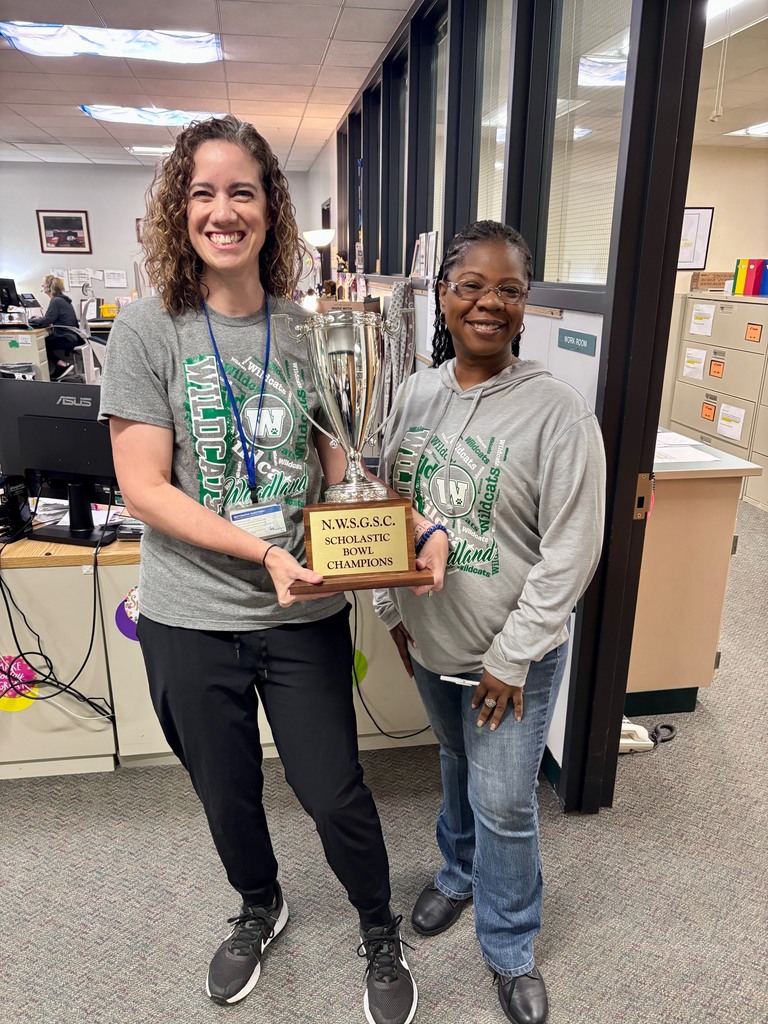 Conference Champions - WMS Scholastic Bowl coaches