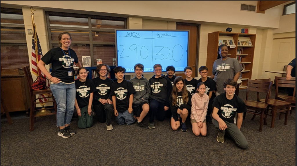 Conference Champions - WMS Scholastic Bowl team photo