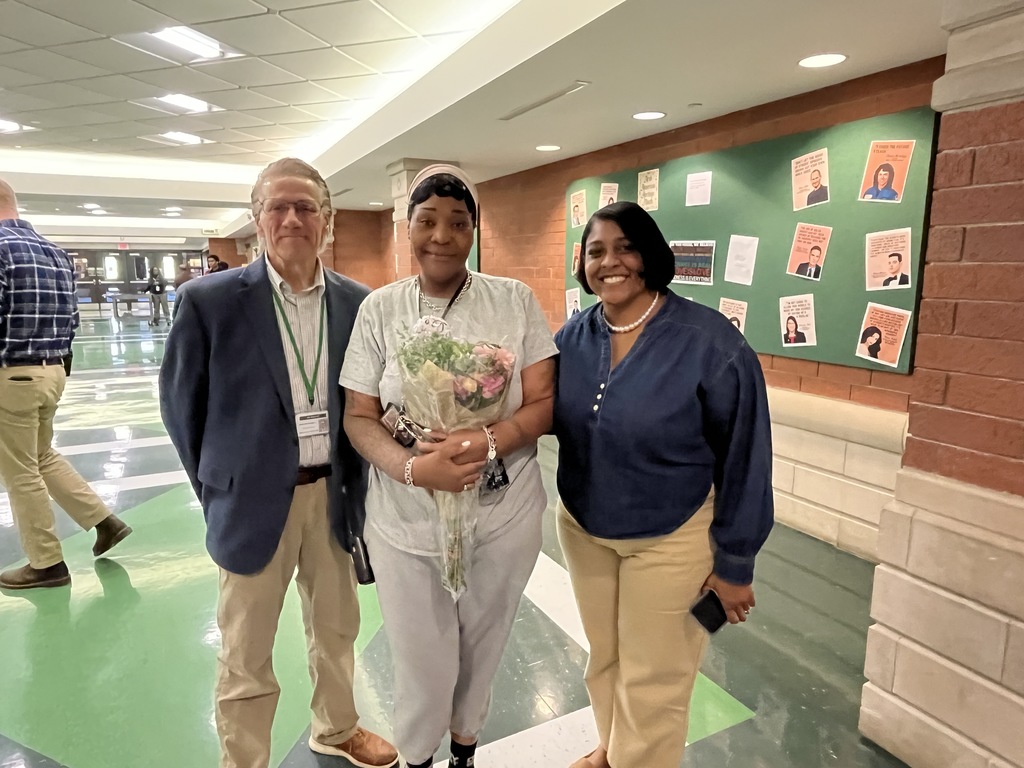 Staff of the Year Winner - Ms. Smith at WMS
