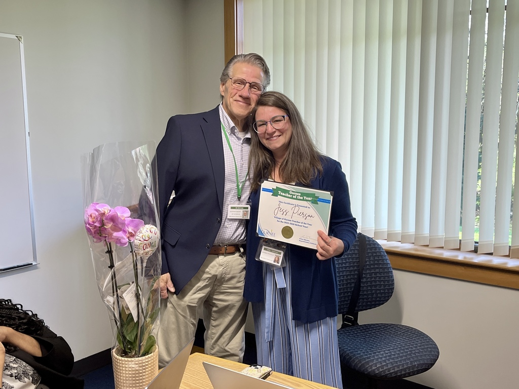 Teacher of the Year Winner - Ms. Pierson 