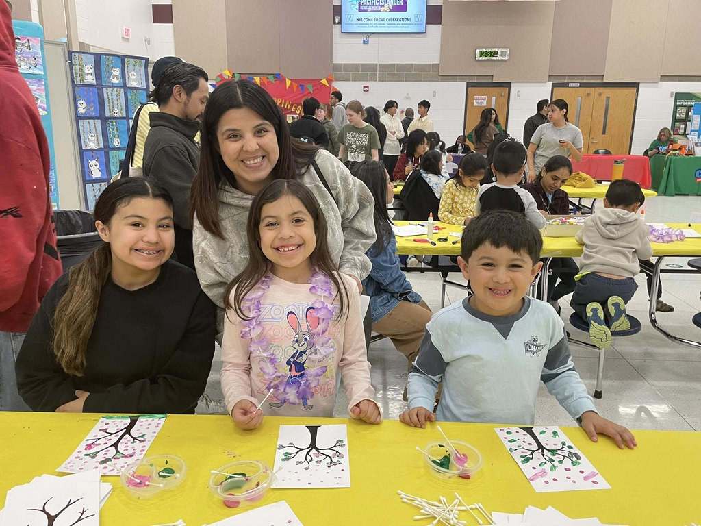 Woodland Family at the AAPI Celebration 