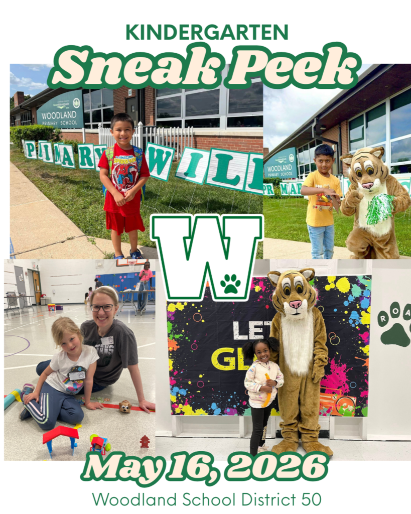 Kindergarten Sneak Peek May 16, 2026 from 10 a.m. - 12 p.m.