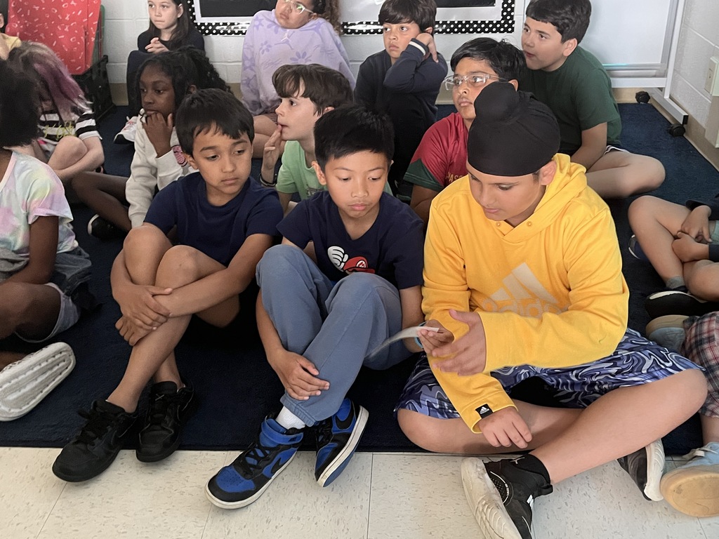 Missy's Monarchs visited Ms. McGinn's class 