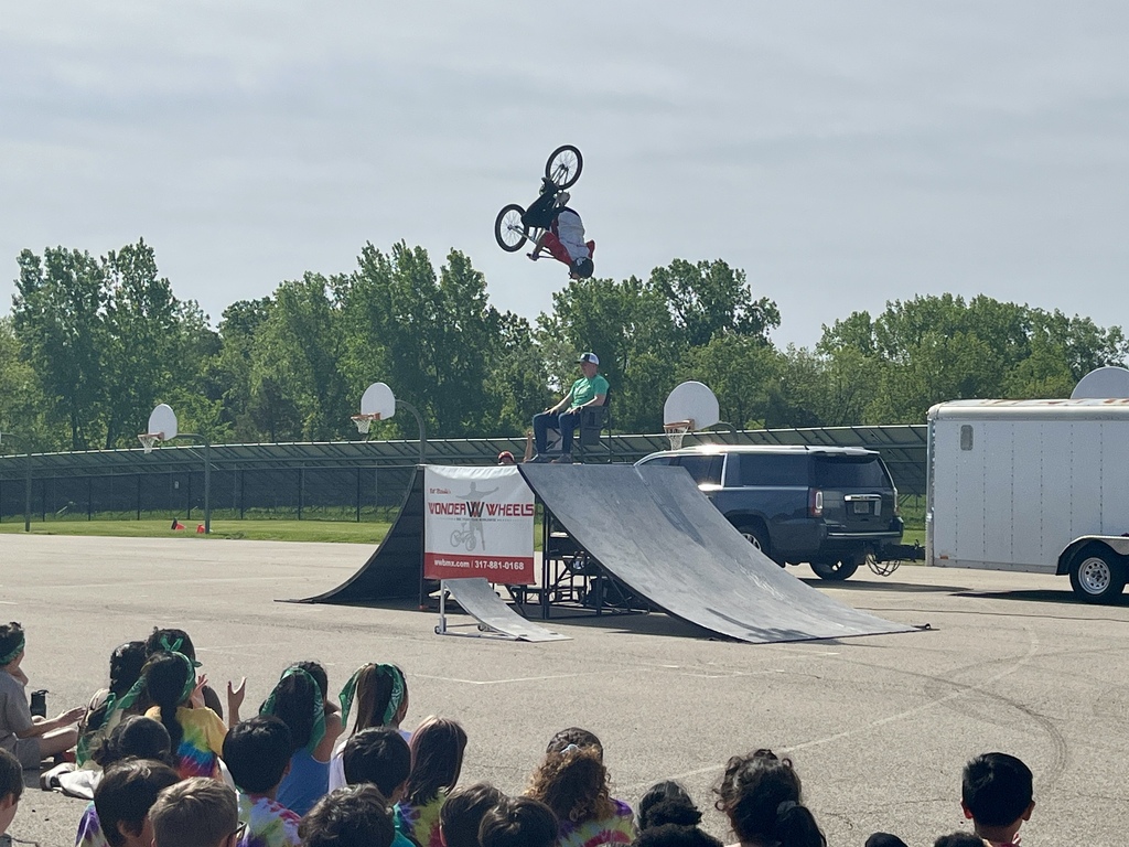 Bike Flips over Principal at Field Day at Woodland Elementary, May 2026