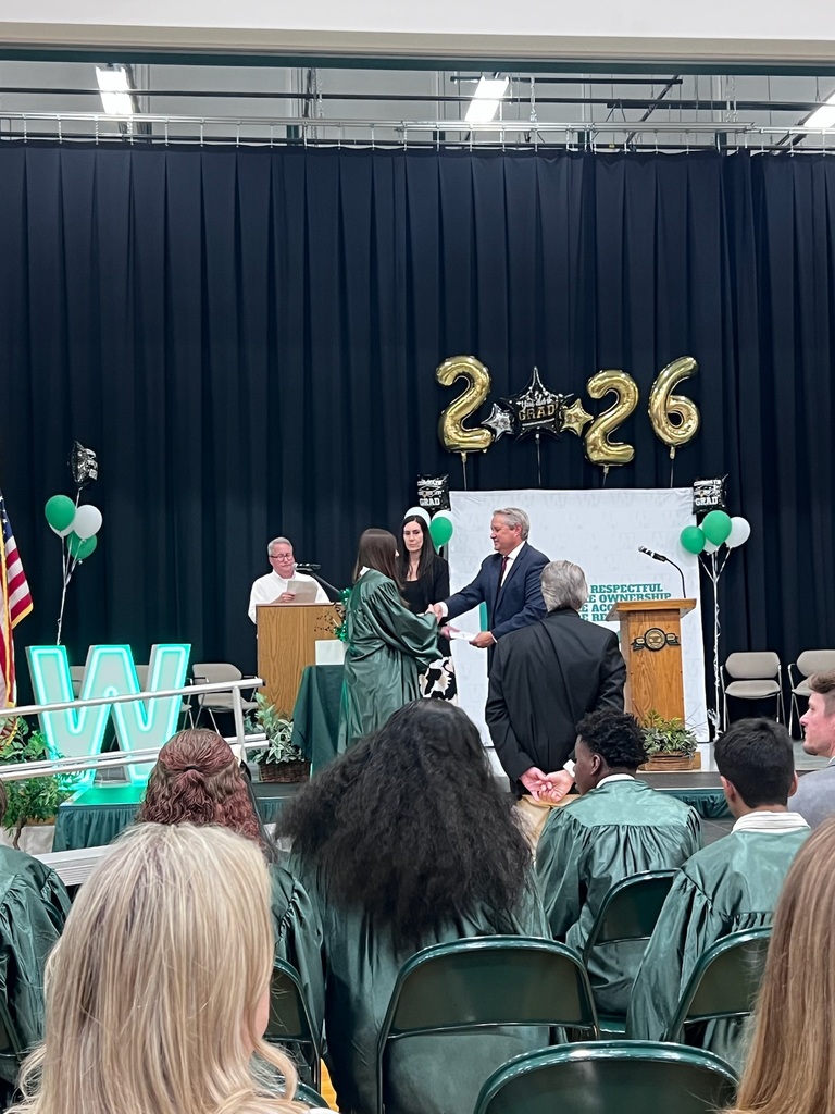 WMS 8th Grade Promotion ceremony, May 2026