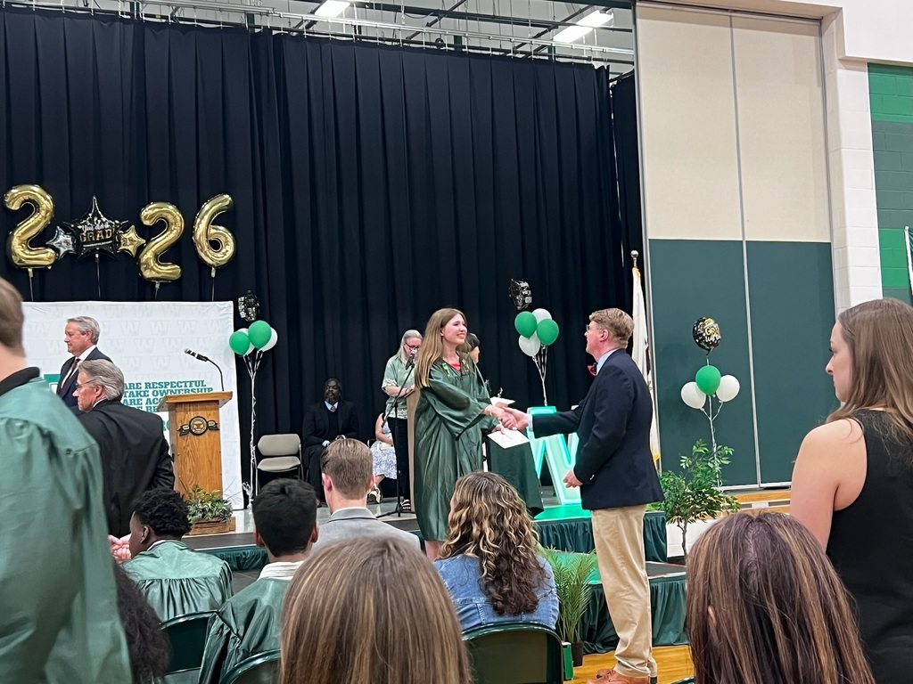 WMS 8th Grade Promotion ceremony, May 2026