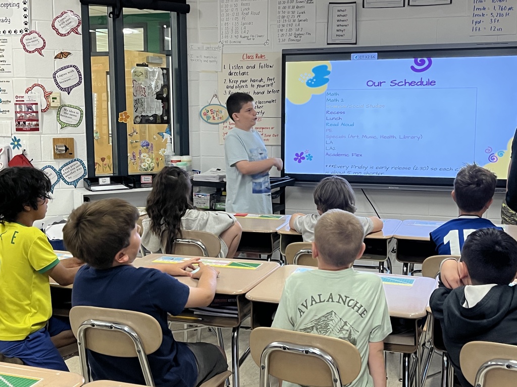 3rd graders visit Intermediate to prepare for their transition to 4th grade
