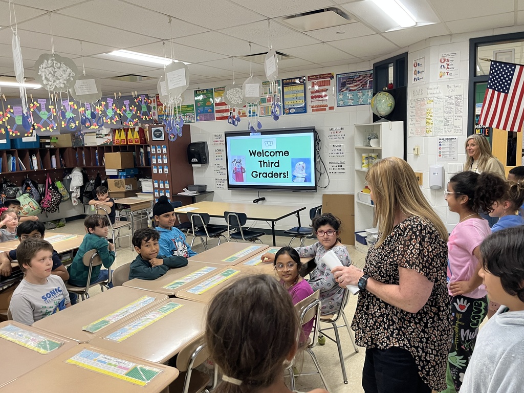 3rd graders visit Intermediate to prepare for their transition to 4th grade