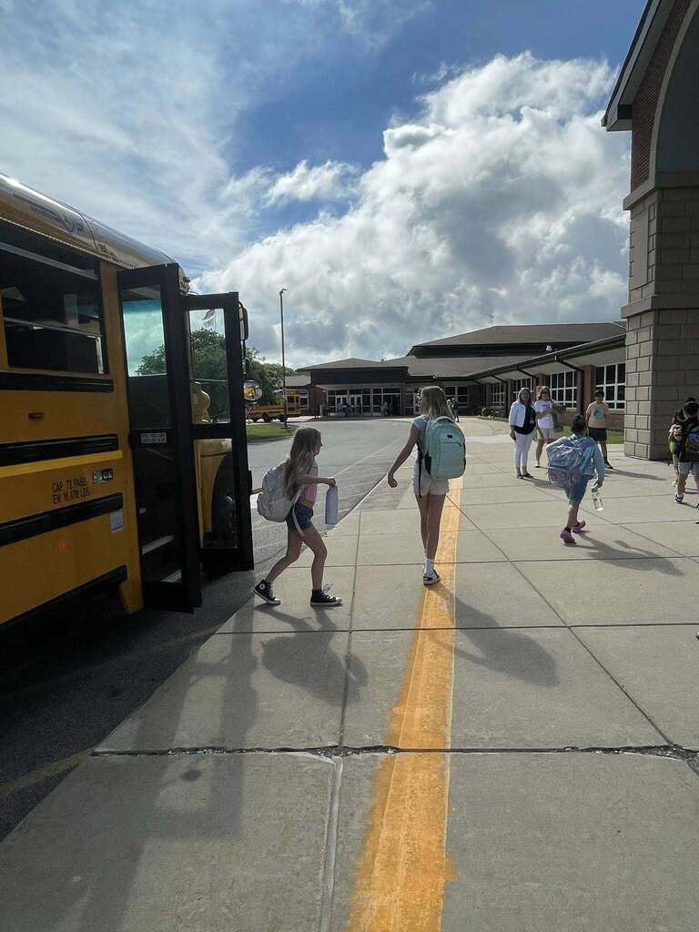 WSA and ESY Students coming to school