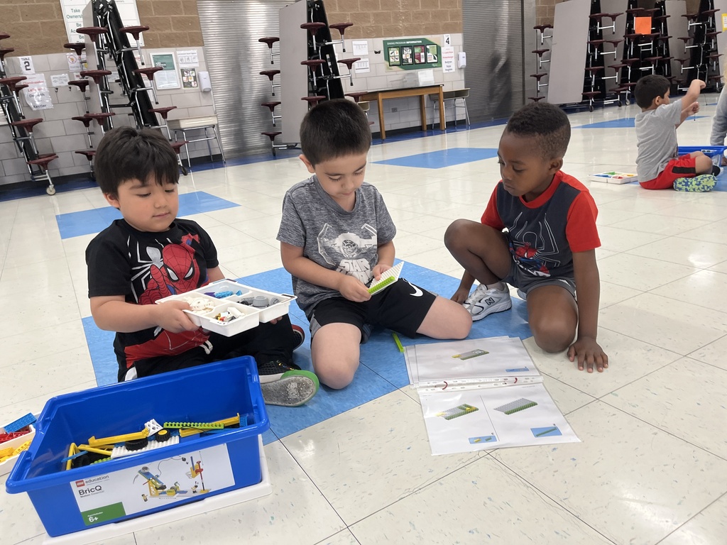 STEM model building with legos