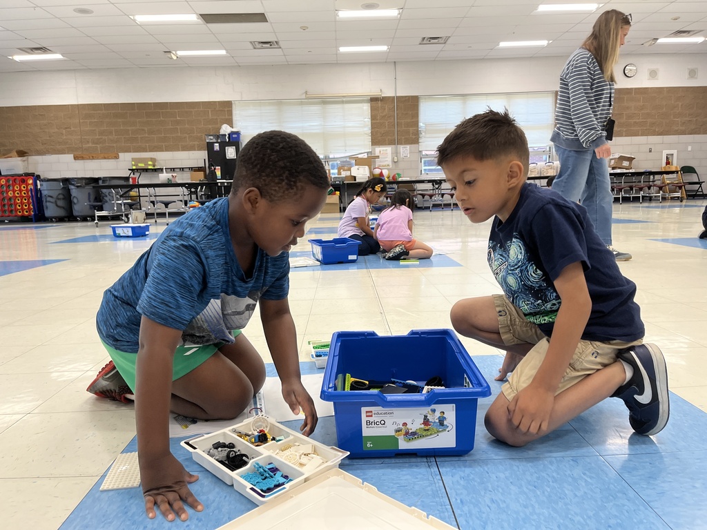 STEM model building with legos