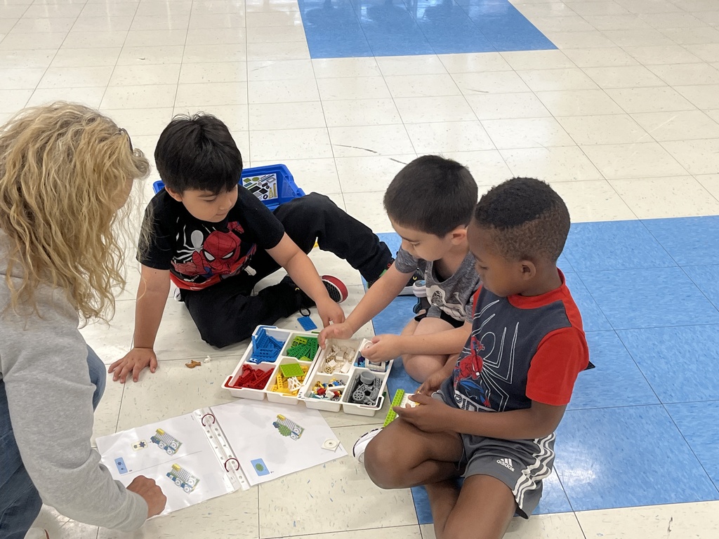 STEM model building with legos