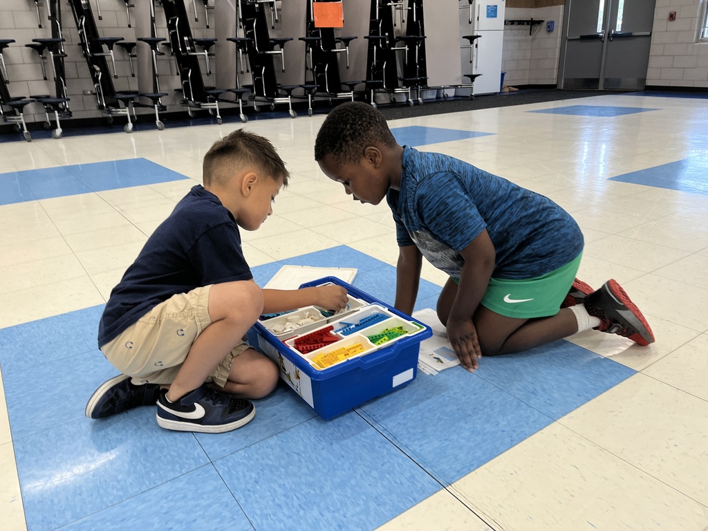 STEM model building with legos