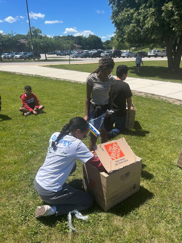creating solar ovens to cook s'mores June 2026