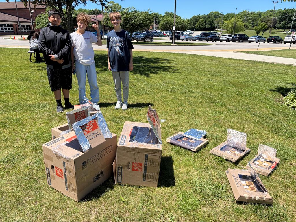 creating solar ovens to cook s'mores June 2026