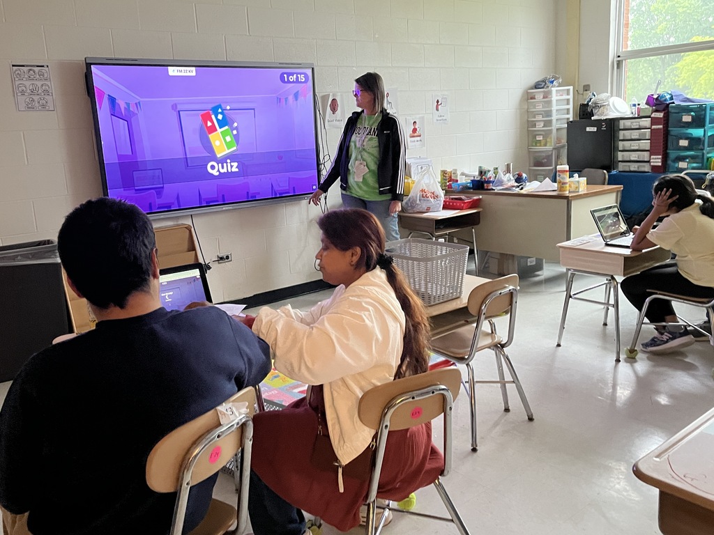 Kahoot! Math Quiz in Ms. Kuruvilla's class